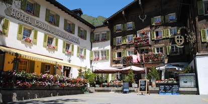 Hundehotel - Umgebungsschwerpunkt: Berg - Schangnau - Hotelansicht - Hotel Croix d`Or et Poste